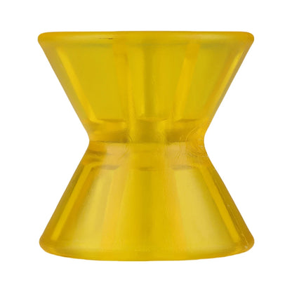 Yellow PVC Bow Roller Support for Boat Trailers (Fits Yacht Motorboat Dinghy)