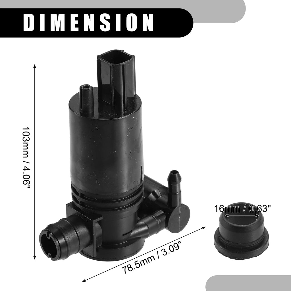 Windshield Washer Pump No. 8A6117K624A for Ford Edge (2007–2014)