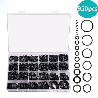 2X Nitrile Rubber O Ring Kit 950pcs 20 Sizes for Automotive Plumbing