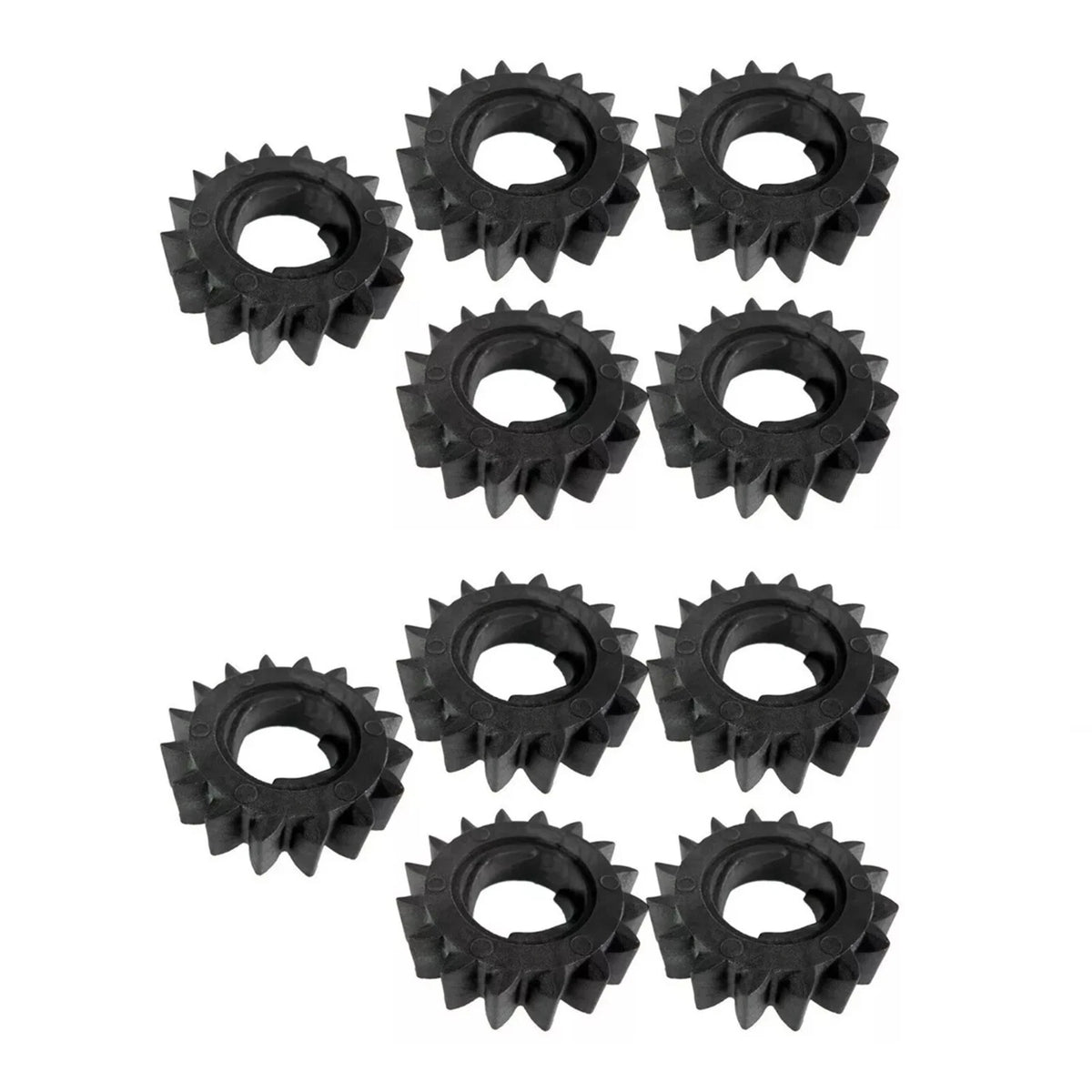 10x Plastic Starter Gear for Briggs & Stratton (16 Tooth, 280104S, 693058, 693059)