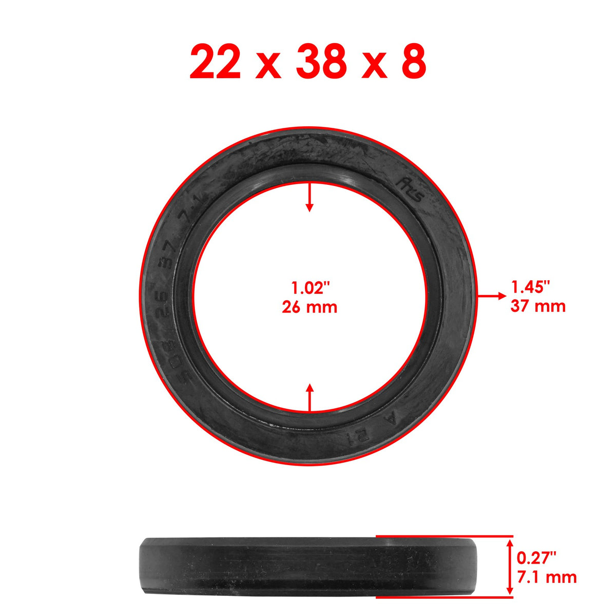 Wheel Bearing and Seal Kit Front for Honda CRF450R (2002–2026)