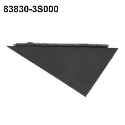 Rear Left Door Pillar Cover for Hyundai Sonata (2009–2014) Black Plastic