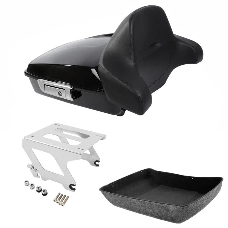 Chopped Trunk Backrest Pad for Harley Low Rider (2018–2025)