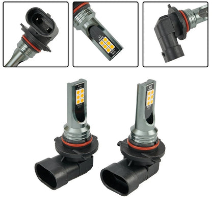 Foglight Bulbs for Universal Vehicles (DC 9-32V) - Golden Yellow