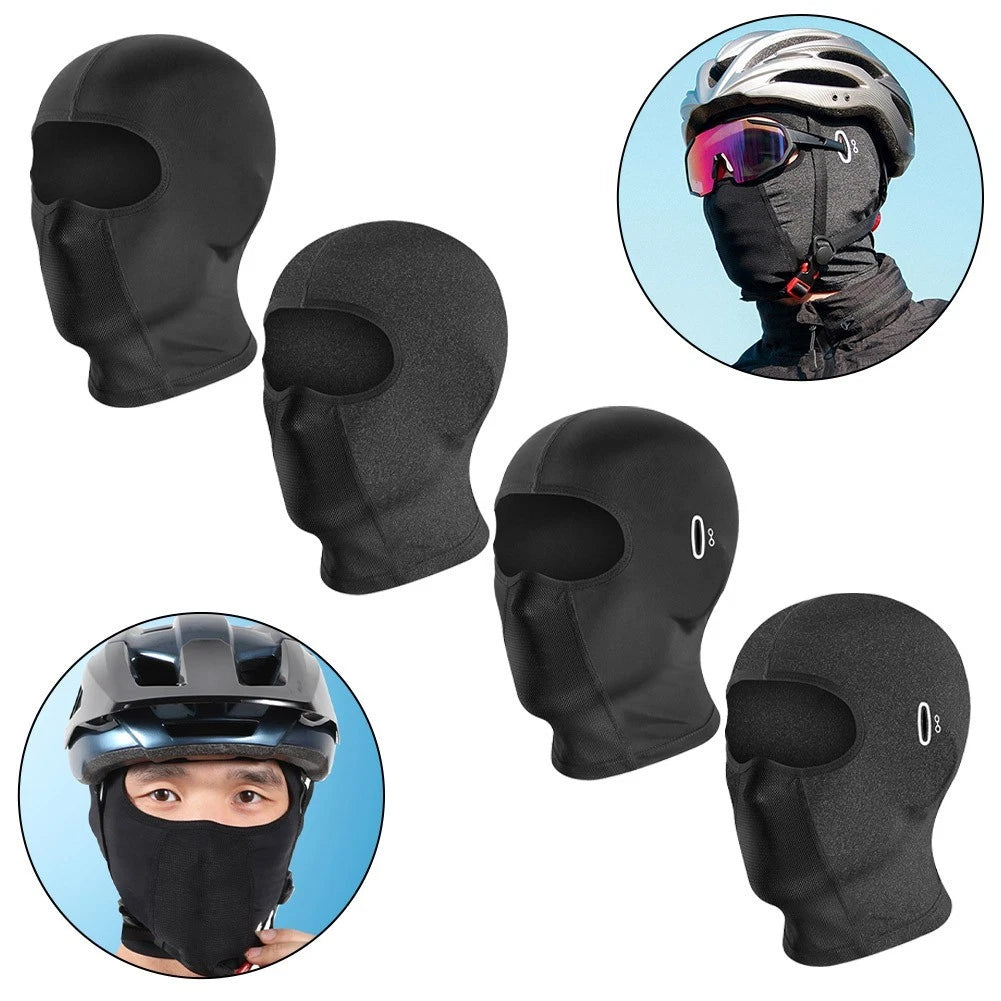 Cooling Ice Silk Hood for