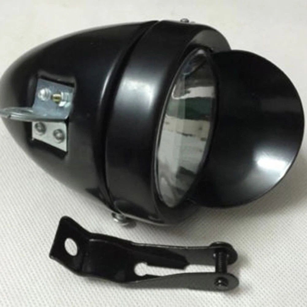 White Bicycle Headlight for Universal Fit (LED, Super Bright)