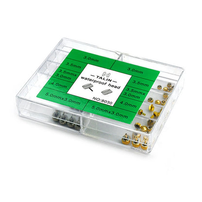 50pcs Watch Crown Assorted Set No. 8030 for Watchmaker Repair