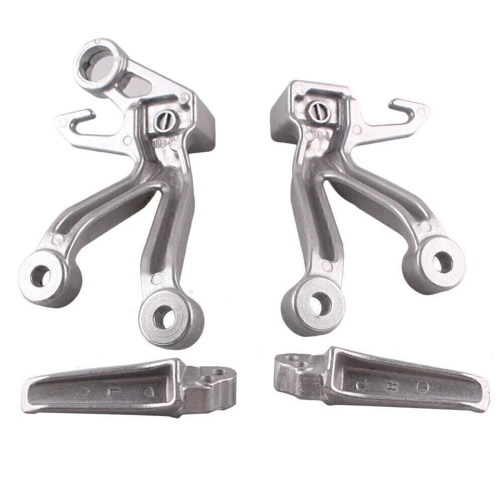 Rider Rear Footpegs Footrests Brackets for Suzuki GSXR1000 (2003–2004)