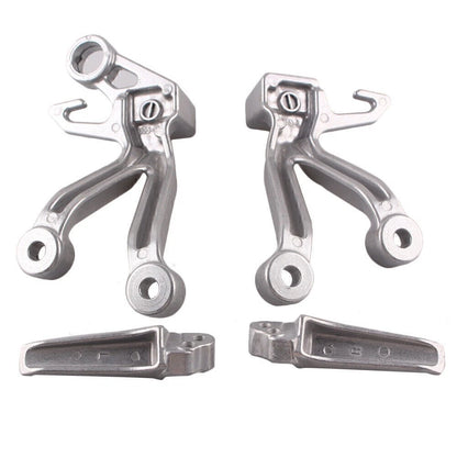 Rider Rear Footpegs Footrests Brackets for Suzuki GSXR1000 (2003–2004)
