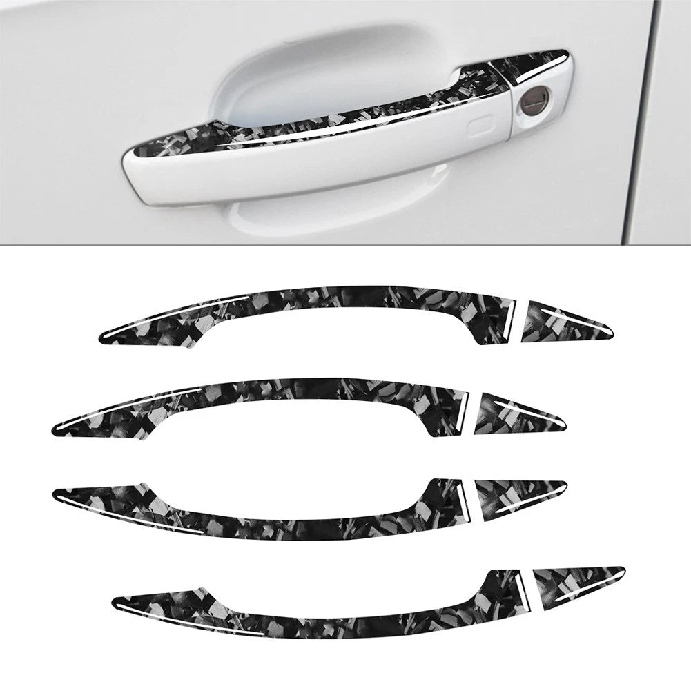 8pcs Door Grab Puller Handle Cover Trim for Audi A3 S3 (2014–2020)