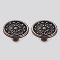 10Pcs Vintage Door Pull Handle Cupboard Cabinet Drawer Knob Hardware Zinc Alloy