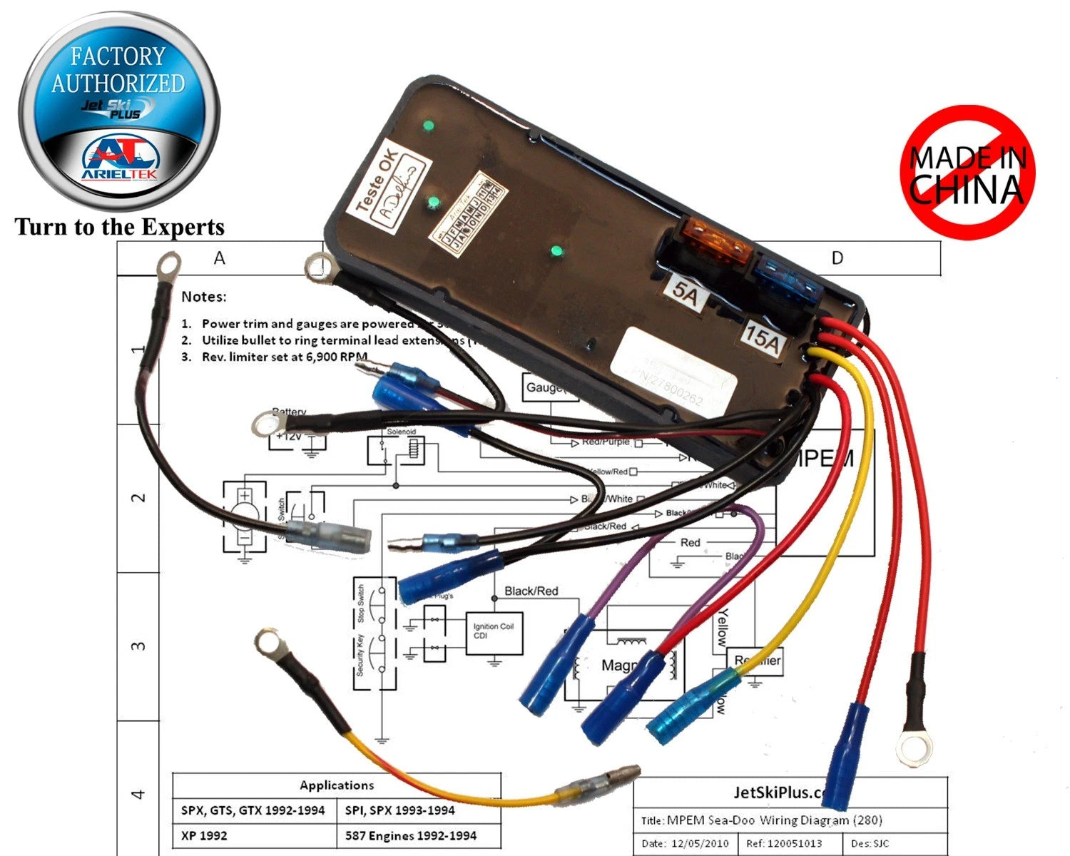 MPEM for SeaDoo (200 262) 278 000 070 200 413