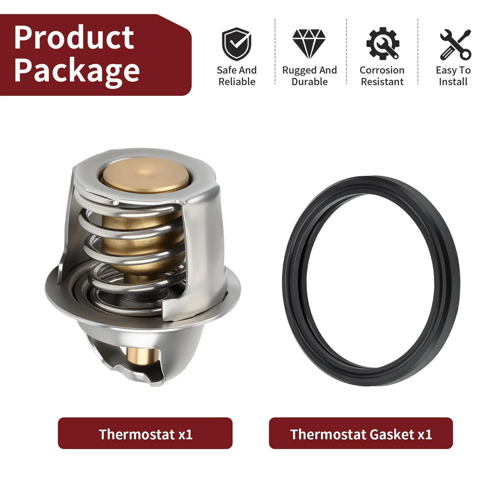 Thermostat & Gasket for Kawasaki Ninja 250R (1986–2007), Eliminator 250 (1988–1994)