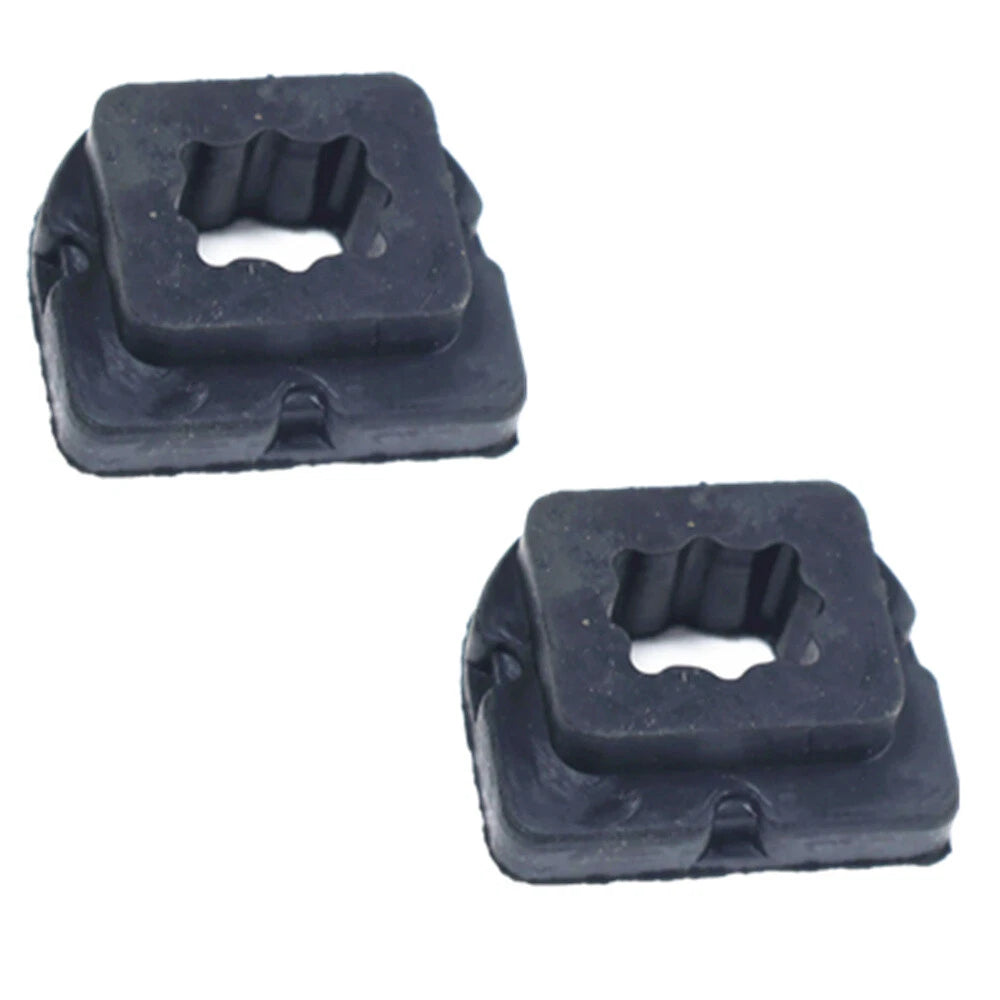 2Pcs Radiator Rubber Bushing Mount Insulator For Ford Fiesta Mazda LF17-15-242C