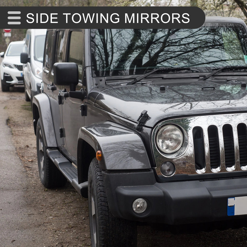 Tow Mirrors Replacement Pair for Dodge Ram 1500 2009-2018