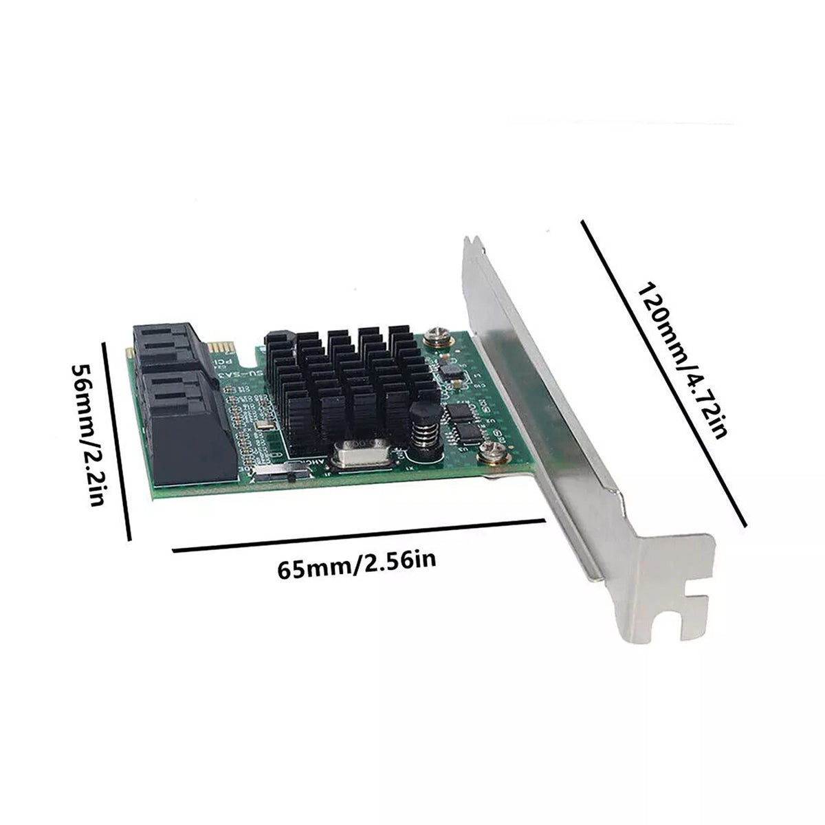 4 Port PCI Express SATA 3.0 Extender Card Adapter PCI-E X1/X4/X8/X16