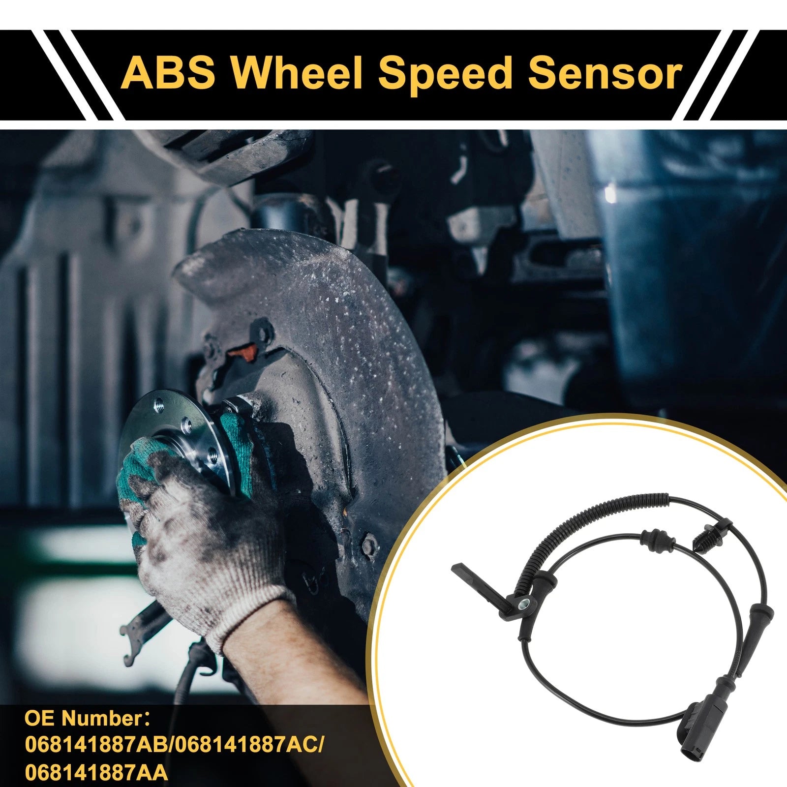 ABS Wheel Speed Sensor No. 068141887AB for Jeep Cherokee (2015)