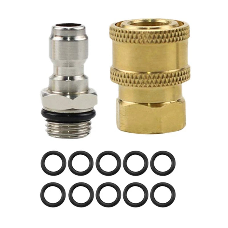 Stainless Steel Quick Connector Adapter for Automotive Applications