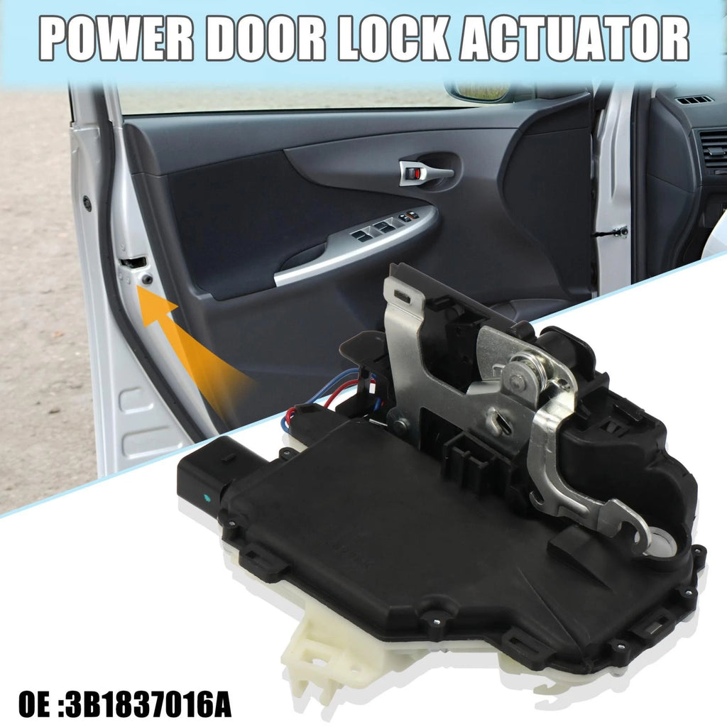 Door Lock Actuator Front Right Replacement for VW Beetle Golf GTI Passat (2001–2010)