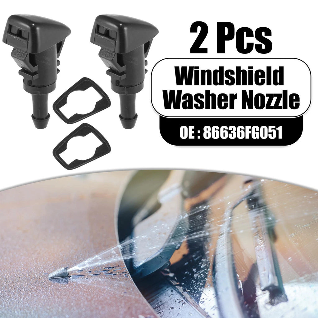 Windshield Washer Nozzles Set for Subaru Impreza 2008–2014 Replacement 2pc