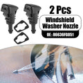 Windshield Washer Nozzles Set for Subaru Impreza 2008–2014 Replacement 2pc