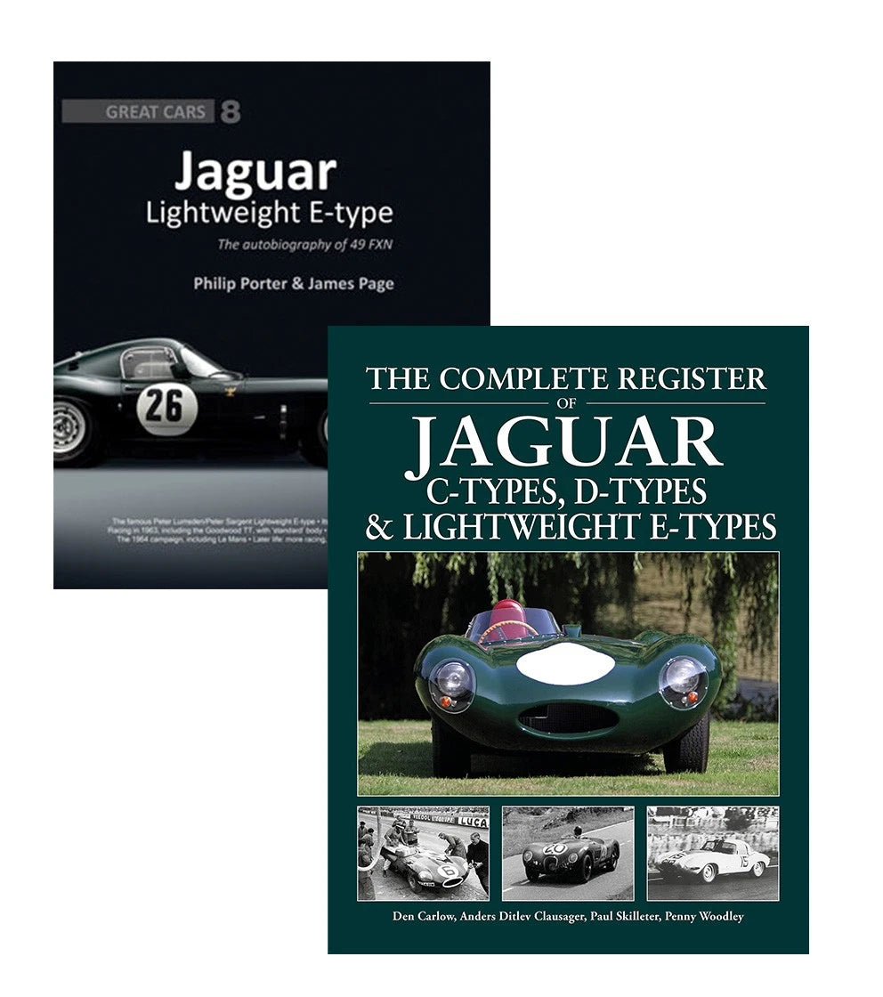 Complete Register Book Set for Jaguar C-Type D-Type Lightweight E-Type (N/A)