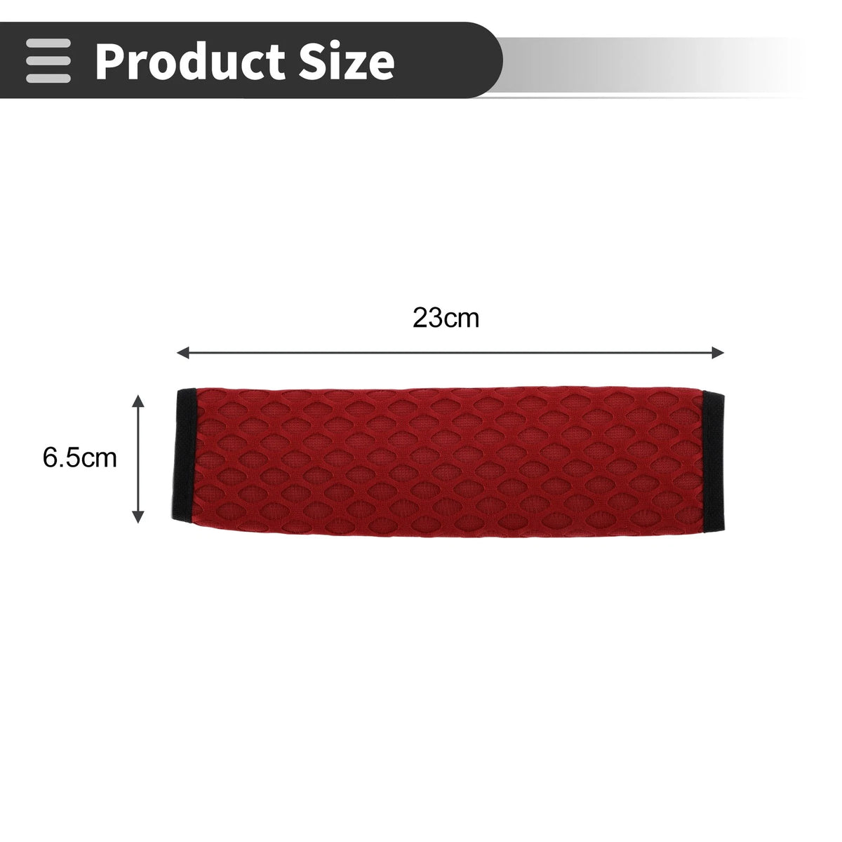 Seat Belt Cover Pad for Universal Fit (23cm)