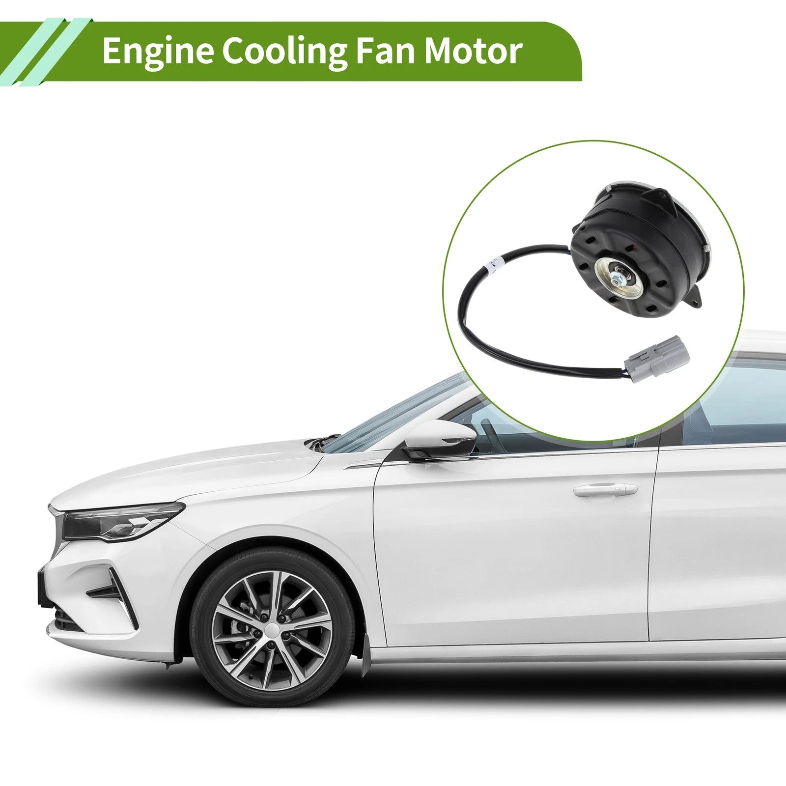 Engine Cooling Fan Motor Replacement for Toyota RAV4 (2002–2012)