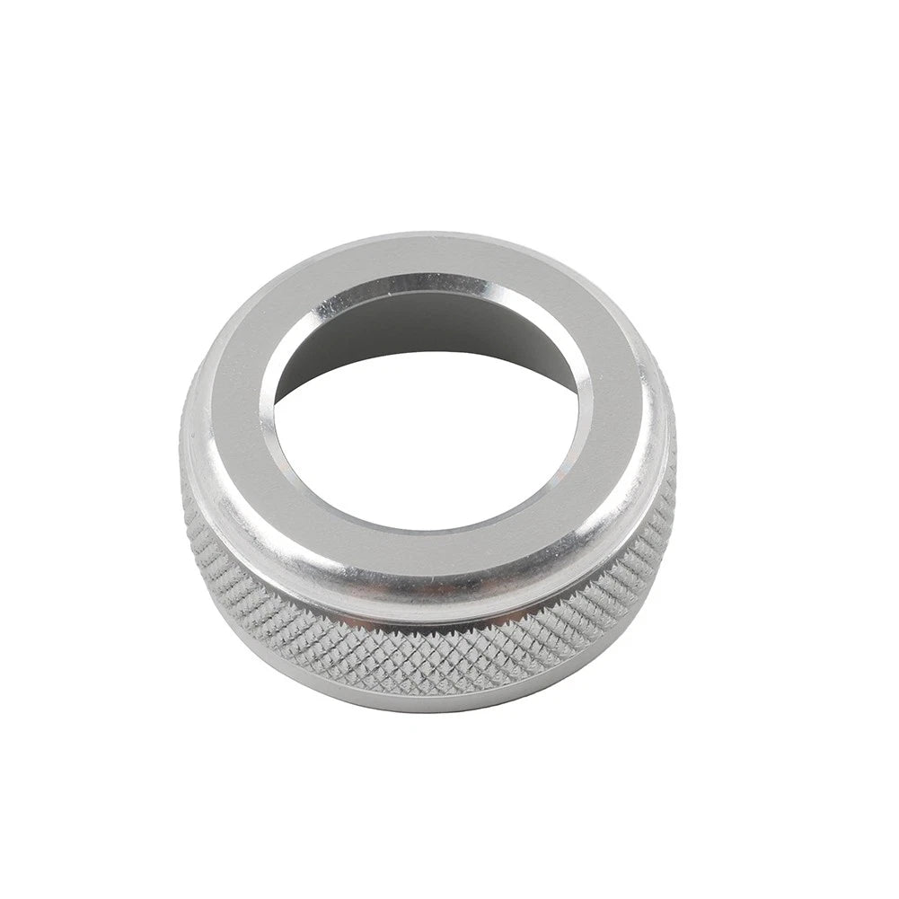 Silver Console Volume Button Switch Ring for Lexus NX250 350h 450h (2022–2024)