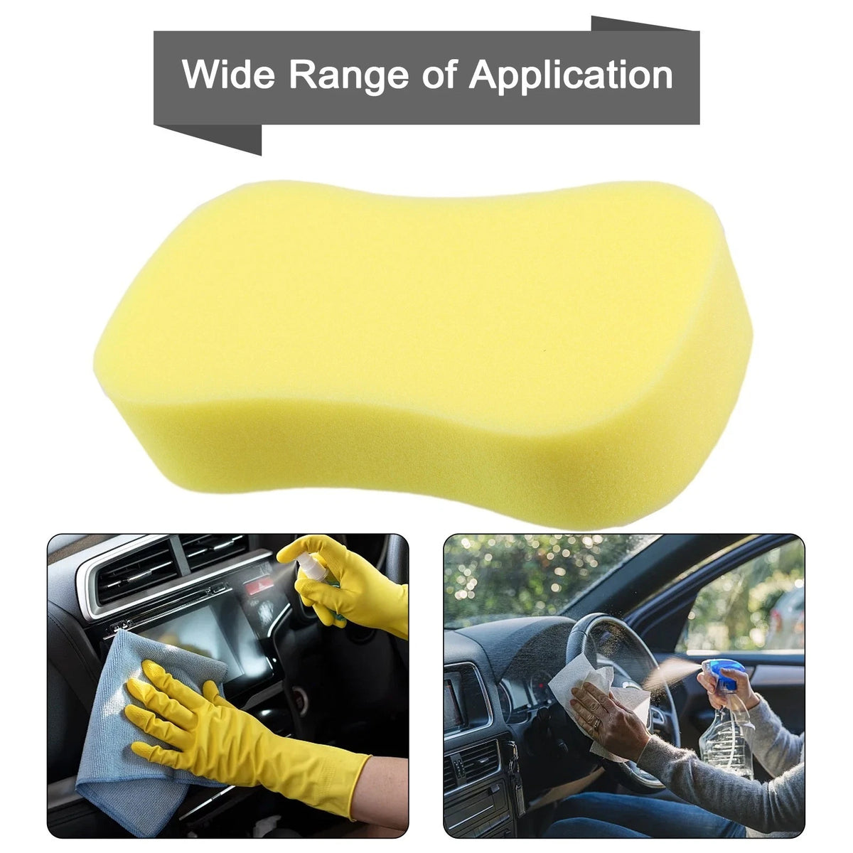 Jumbo Car Sponge for Cleaning and Detailing (Universal Fit)