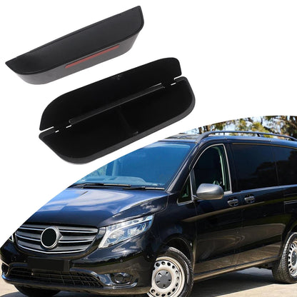 Molded Dashboard Storage Box Set for Mercedes For Vito Front Left and Right