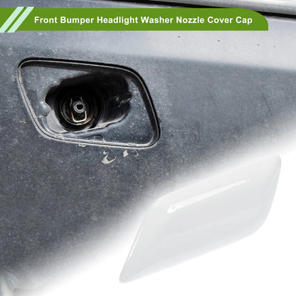 Washer Nozzle Cover Cap Front Left for Toyota Camry (2011–2015) White