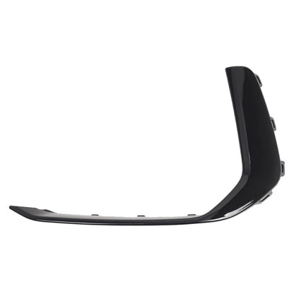 Front Bumper Side Molding Trim Glossy Black for Audi A6 C8 S6 (2019–2024)