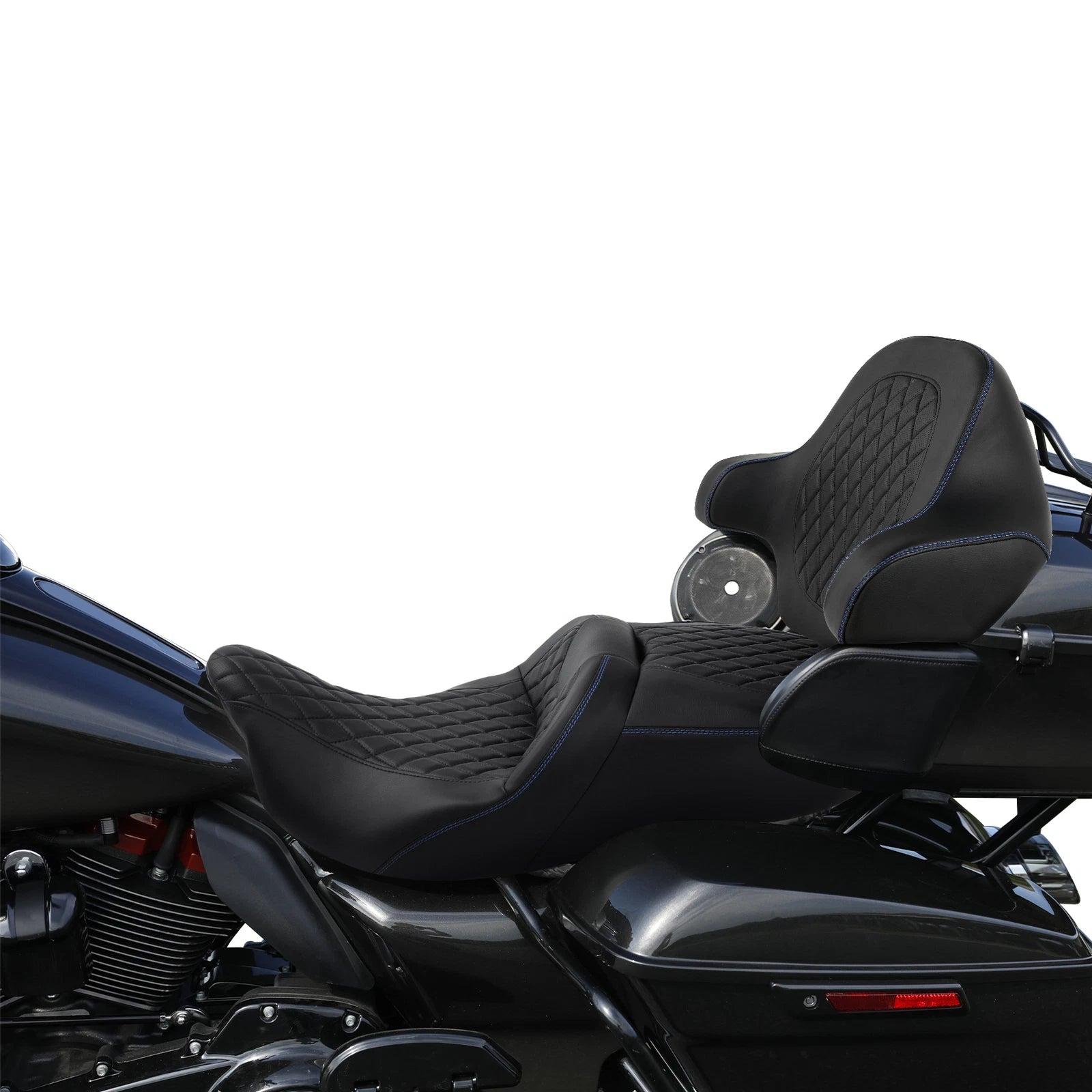Gel Seat Backrest for Harley Touring Electra Glide (2014–2023)