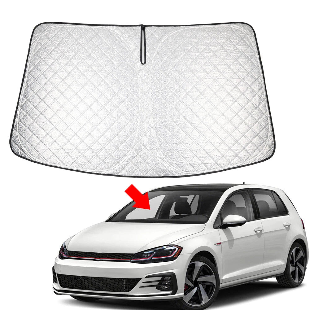 Foldable Windshield Sun Shade for Volkswagen Golf (2015–2021)