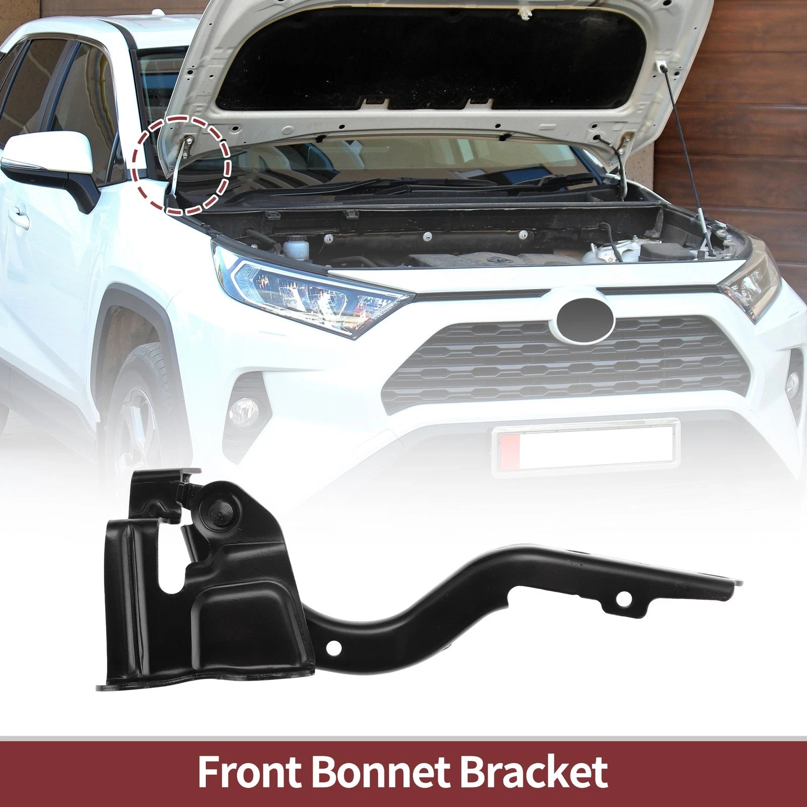 Hood Hinge Replacement for Toyota Yaris (2017–2018) Right Side