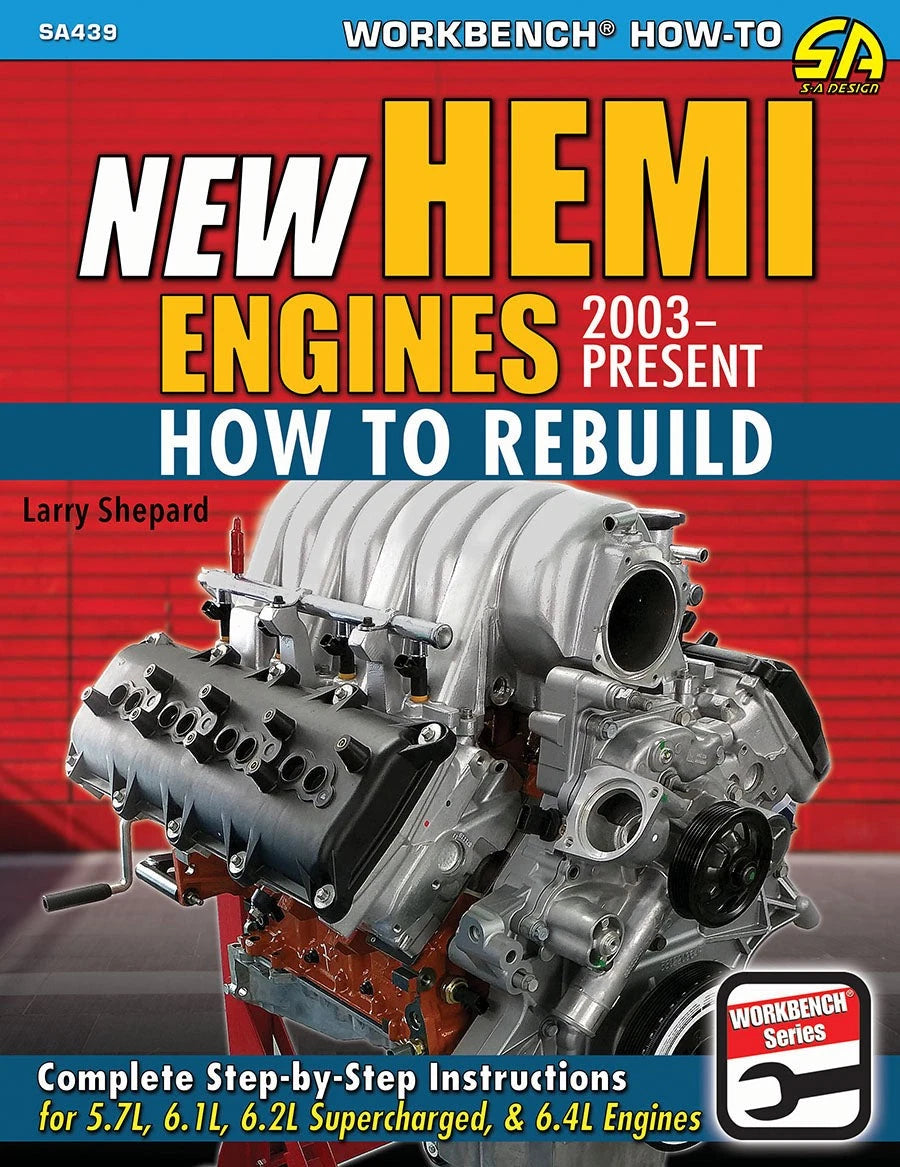 Hemi Engine Rebuild Guide for 5.7L, 6.1L, 6.4L, Hellcat (2003–2023)