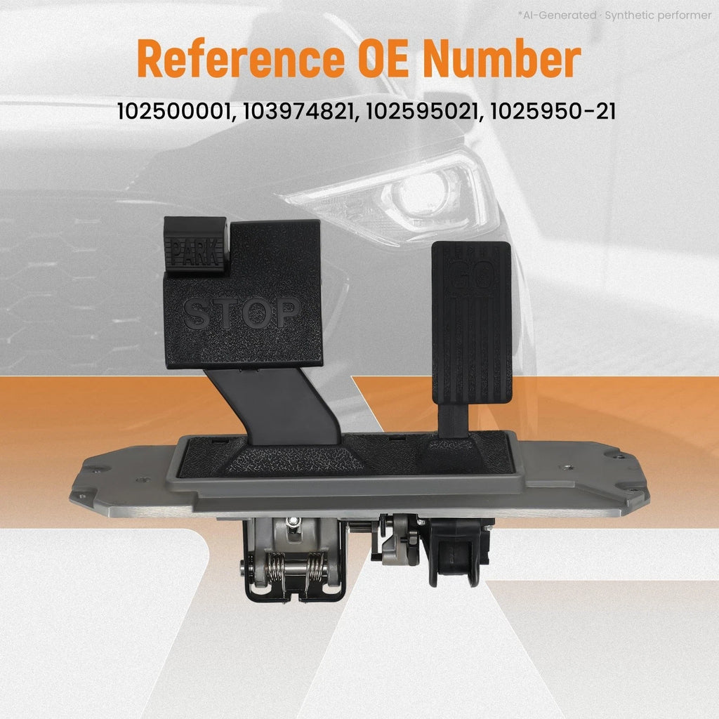 Accelerator Pedal Assembly with Conversion Kit for Club Car Precedent (2004–Present)