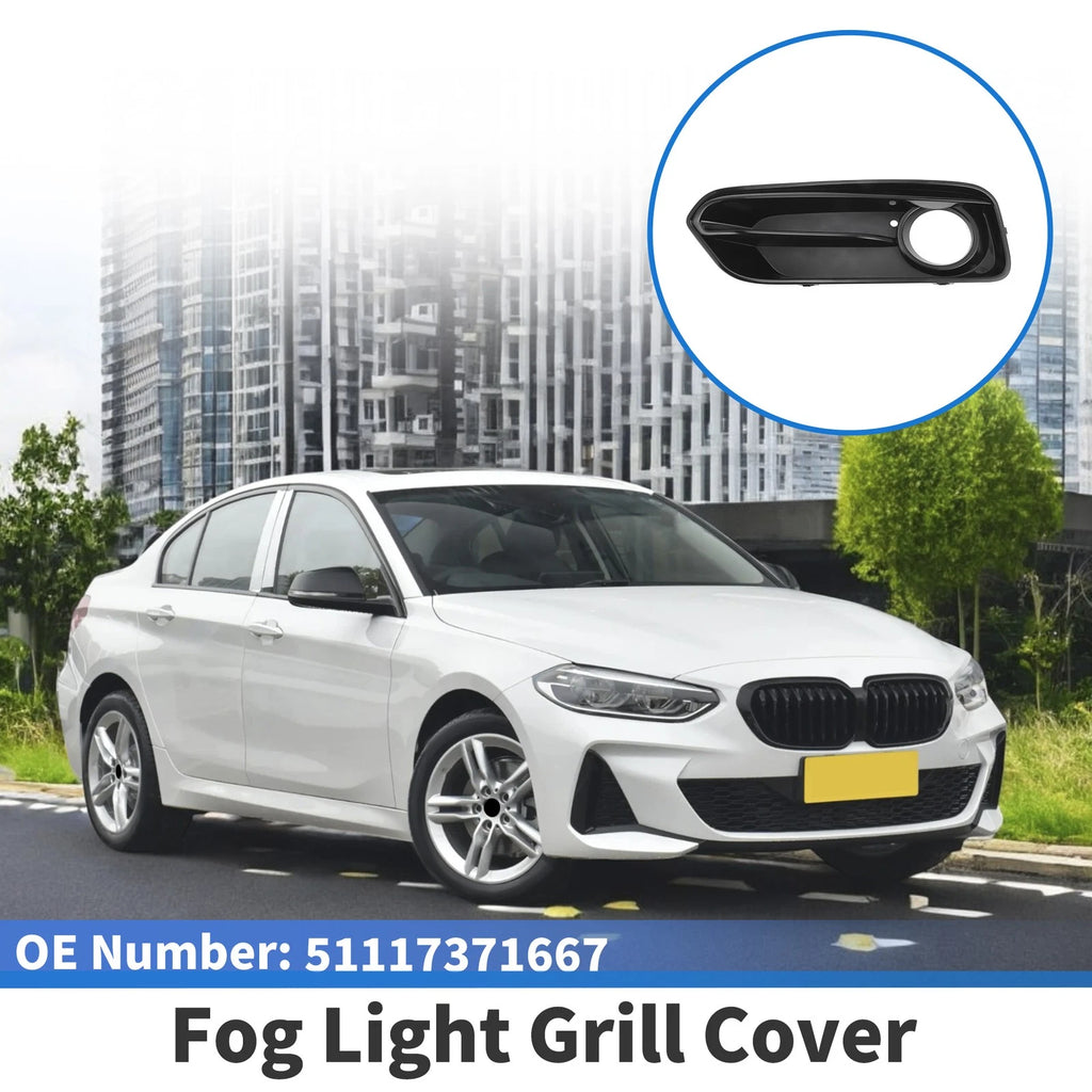 Front Left Fog Light Grill Replacement for BMW 1 Series (2015–2018)