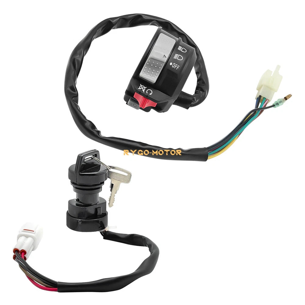 Start Stop Switch & Ignition Key Switch for Yamaha Wolverine 350 (1995–2001)