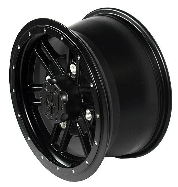 Pro Armor Force Beadlock UTV Wheel Rim for UTV (15x6, 4/156, Black)