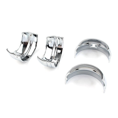 49mm Chrome Fork Boat Cover Set for Harley Davidson FXD (2006–2017)