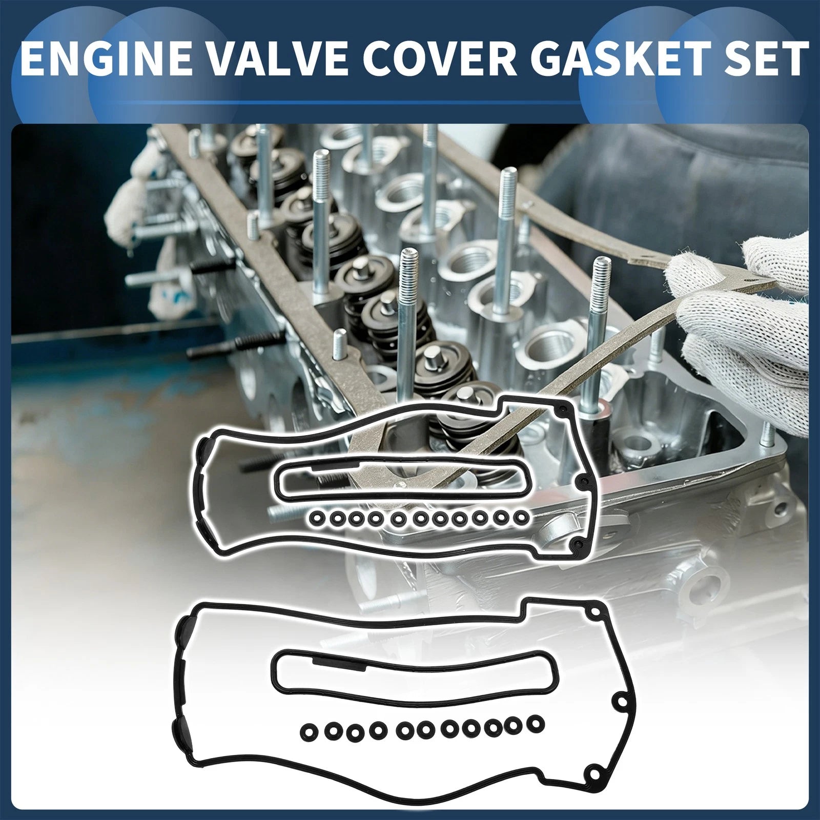 Valve Cover Gasket Set Replacement for BMW X5 (2000–2003)