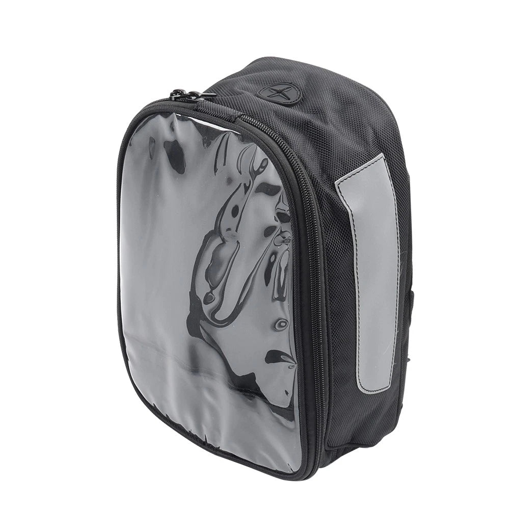 Front Fuel Tank Bag for Universal Motorcycle (1PC) - Touchable Navigation, Black