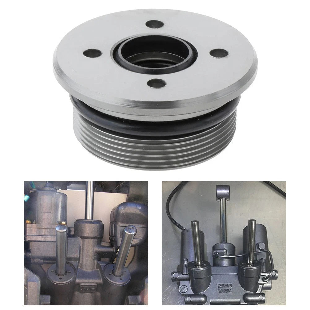 Hard Anodized Trim Tilt Assy Screw End Cap for Showa Style 4