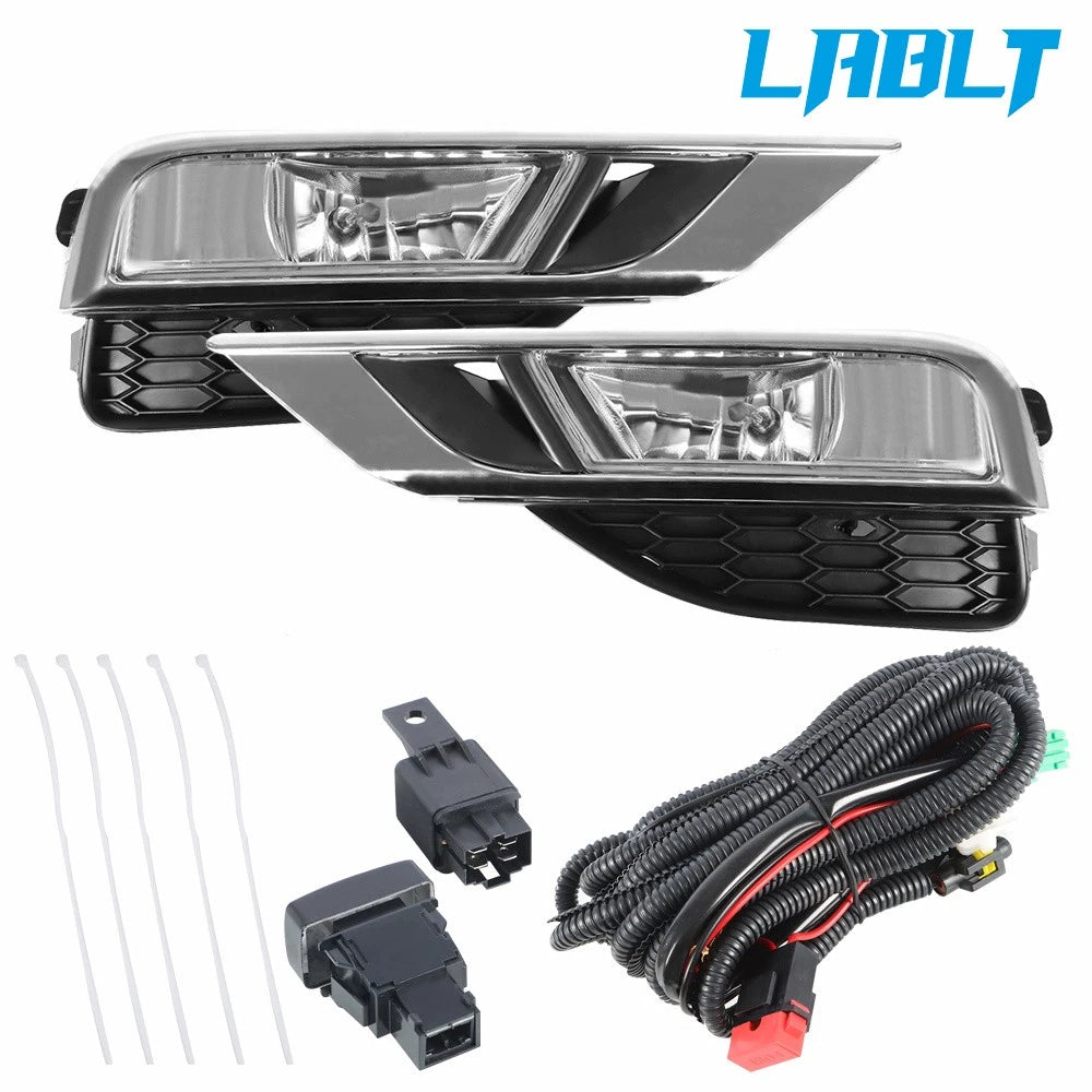Front Fog Light Lamps + Wiring Kits for Honda CR-V (2015–2016)