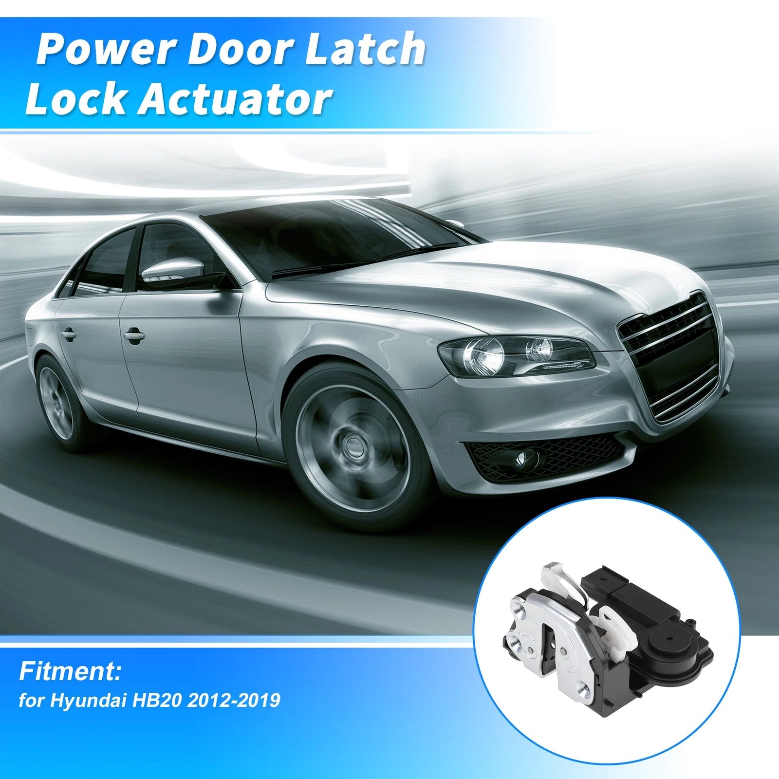 Power Door Lock Actuator Rear Left Replacement for Hyundai HB20 (2012–2019)