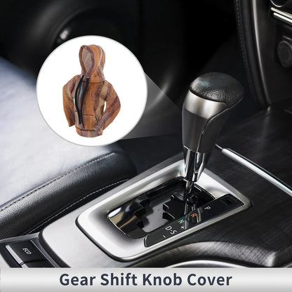 Gear Shift Knob Cover for Universal Cars (Hoodie Style)