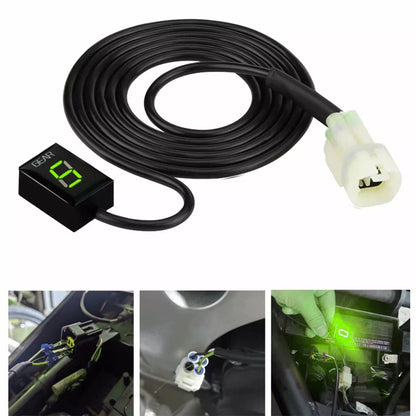 Green LED Gear Indicator for Honda CBR600RR CBR600F CBR1000RR (2003–2019)