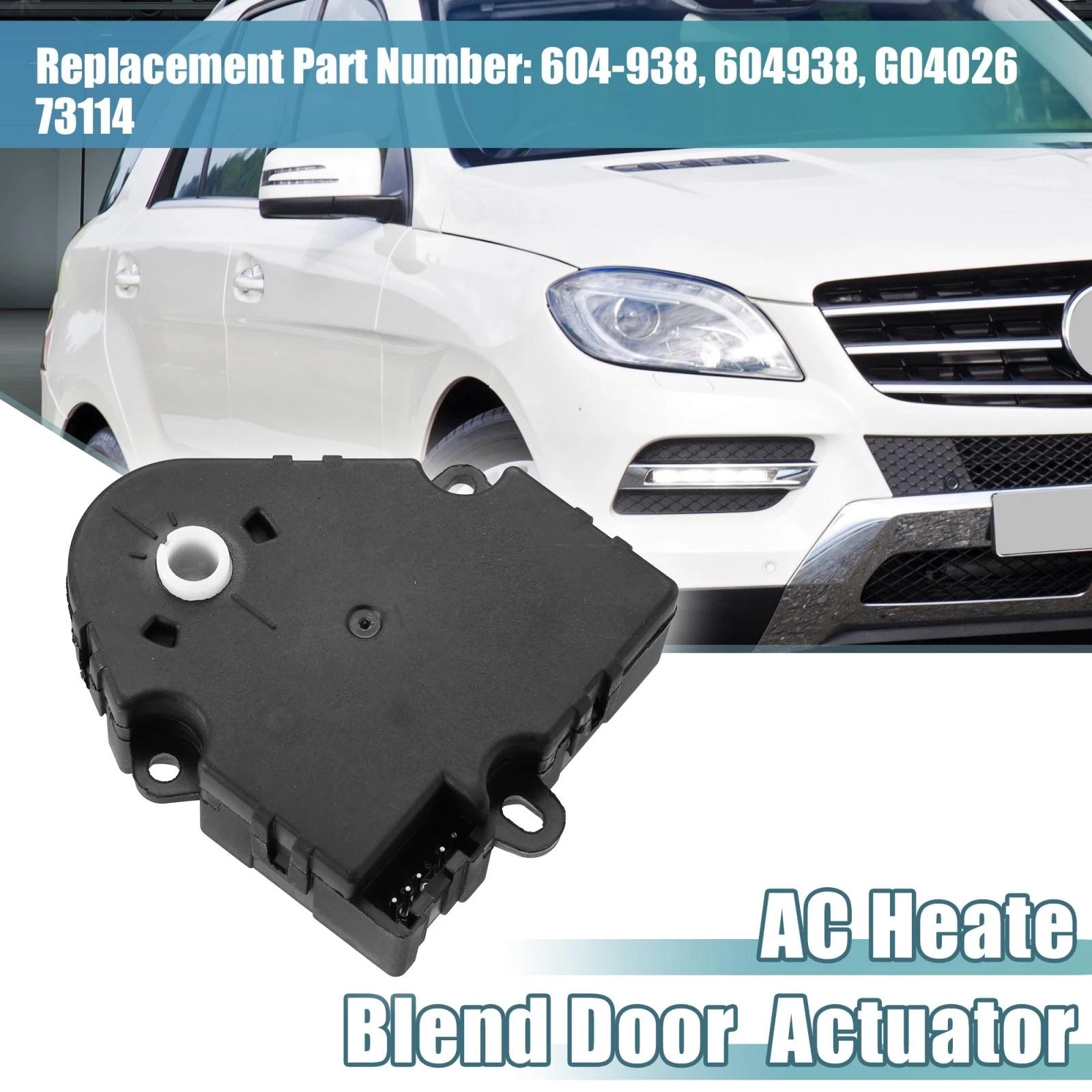 AC Heater Blend Door Actuator Replacement for Mercedes-Benz ML320 1998-2001